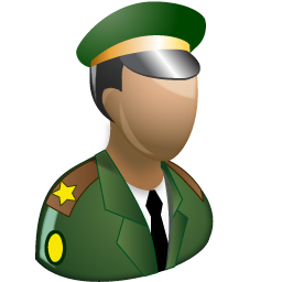 256x256 Army Officer Icon People Iconset Aha Soft