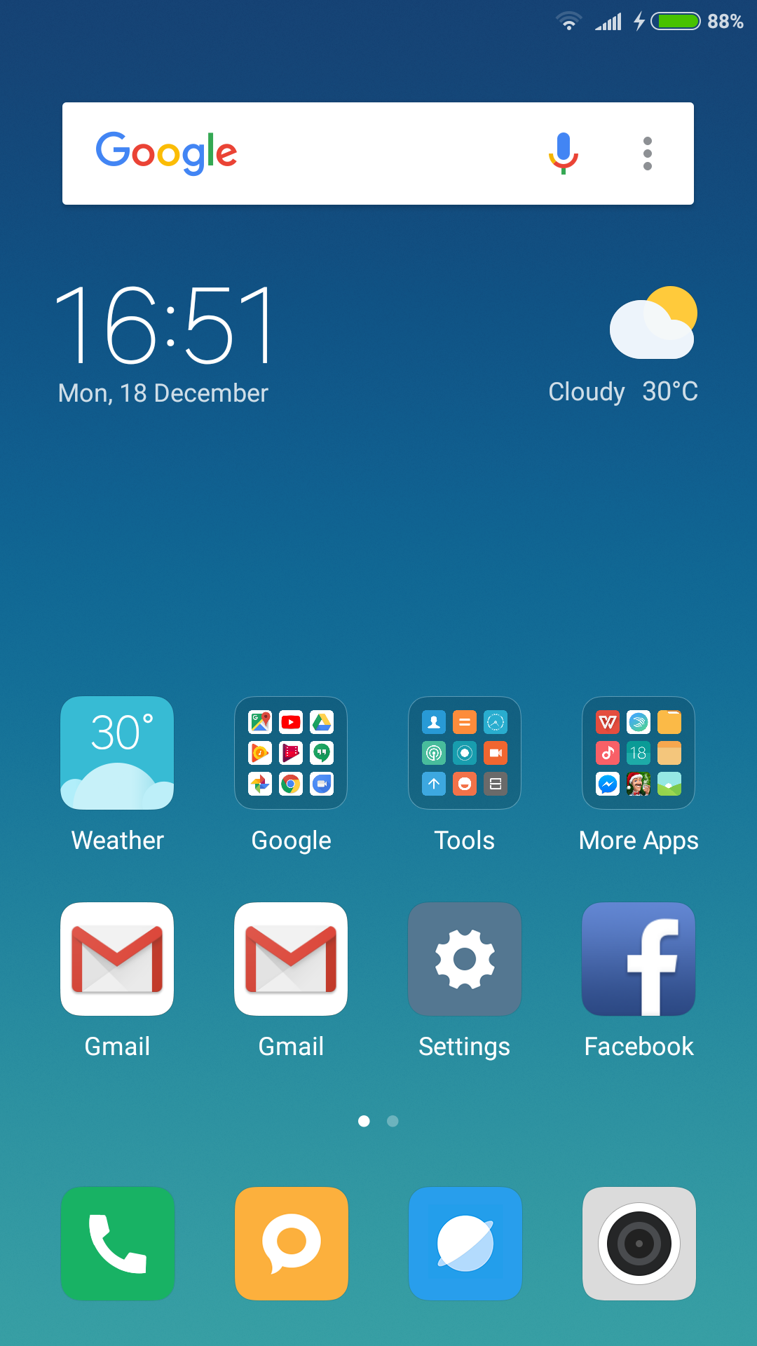 1080x1920 The Gmail Icon Is Double, Can't Remove One Of Them, Please Help