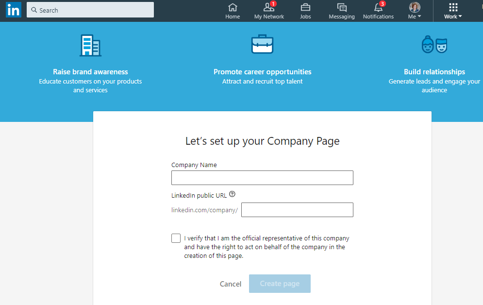 995x628 How To Create A Linkedin Company Page