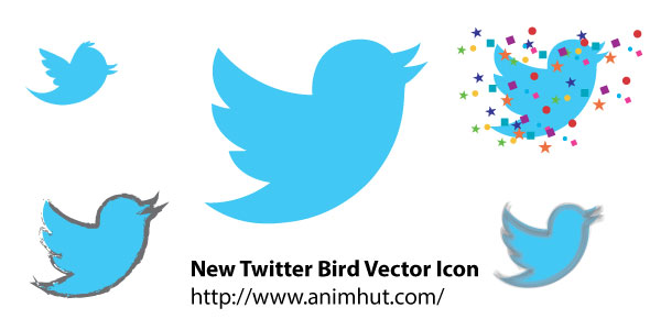 590x300 Download New Twitter Bird Vector Icons