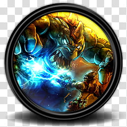 256x256 Games Ogre Game Character Icon Transparent Background Png