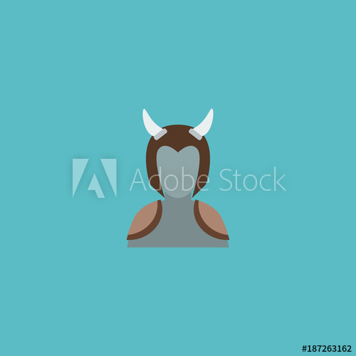 500x500 Icon Flat Orc Element Vector Illustration Of Icon Flat Avatar