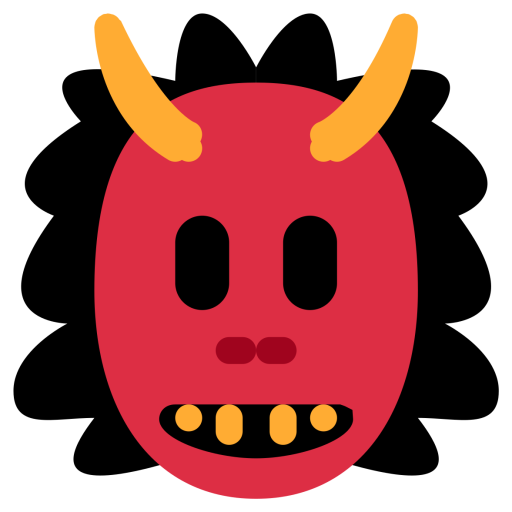 512x512 Ogre, Creature, Face, Fairy, Tale, Fantasy, Japanese, Monster Icon