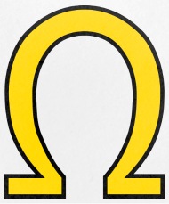 190x229 Ohm Omega Sign Symbol Icon Gift Physics Maths Small Buttons