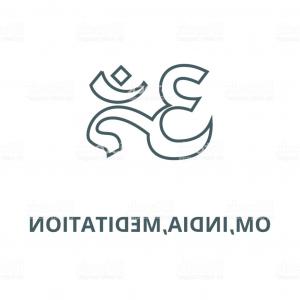 300x300 Hand Drawn Ohm Symbol Indian Diwali Spiritual Sign Om Gm Catchsplace