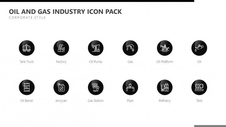 779x438 Oil And Gas Industry Icon Free Powerpoint Template