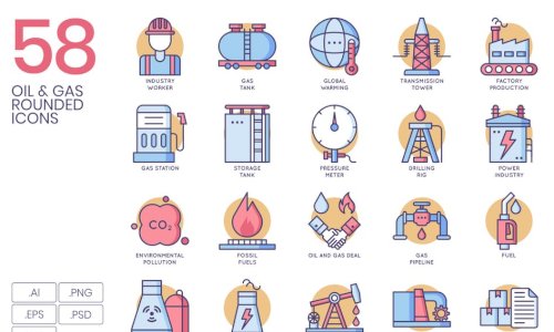 500x300 Download Oil Gas Icons