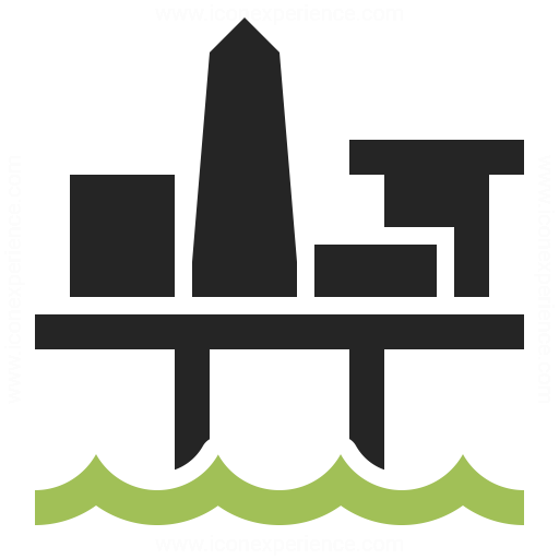 512x512 Oil Platform Icon Iconexperience