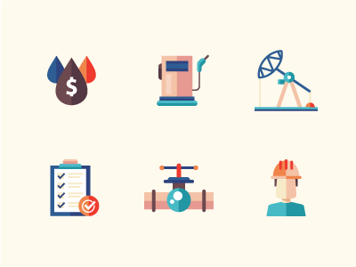 400x300 Oil Gas Industry Icons