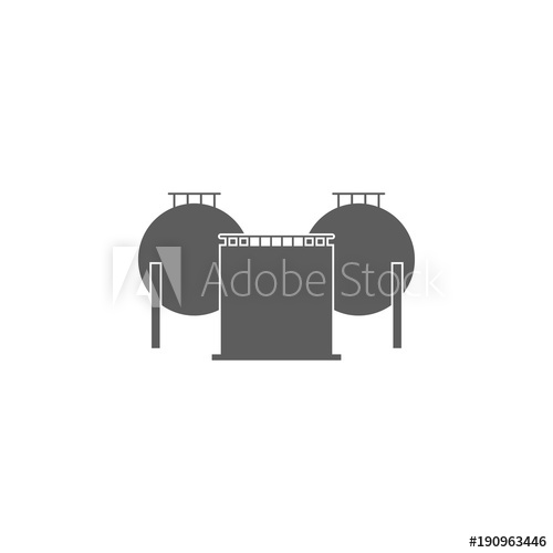 500x500 Fuel Storage Icon Element Of Oil And Gas Icon Premium Quality