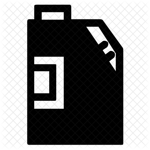 512x512 Oil Can Icon Of Glyph Style