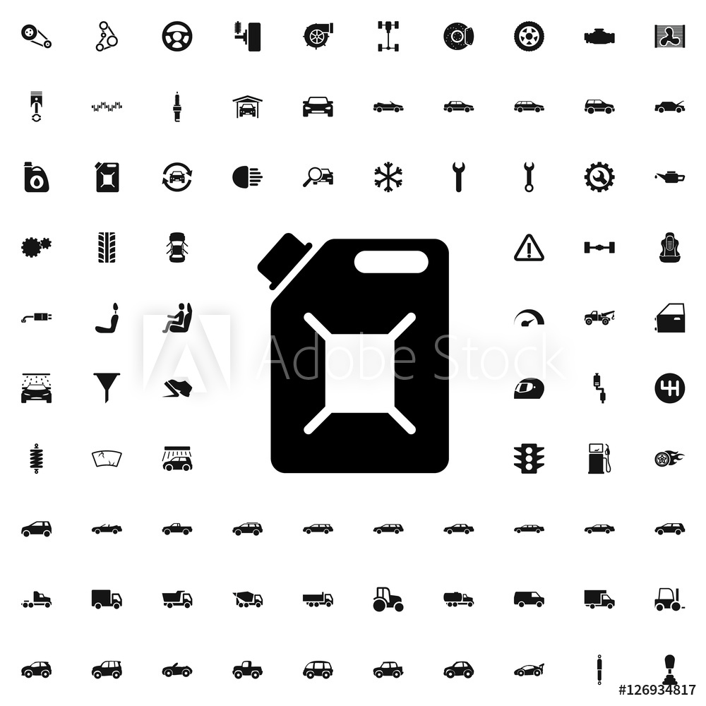 1000x1000 Photo Art Print Oil Can Icon Illustration Europosters