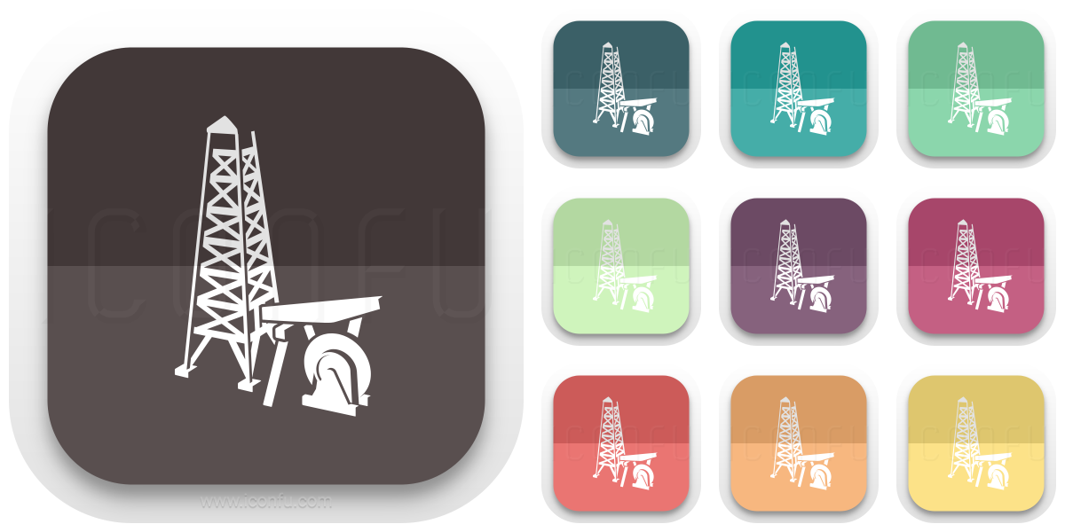 1200x600 Oil Derrick Icon