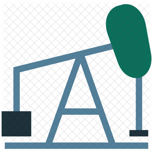 512x512 Oil Rig Icon Of Flat Style