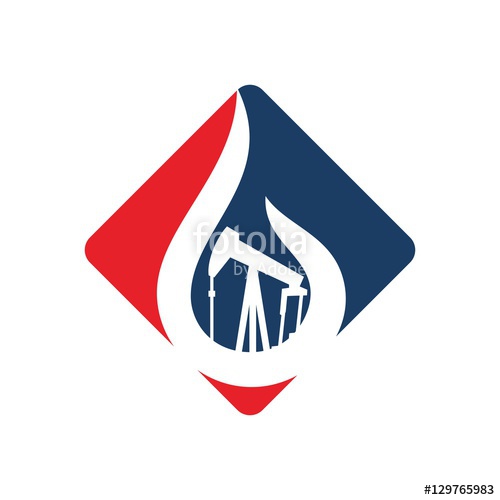 500x500 Oil Drilling Rig Logo Template Oil Logo Drill Of Oil Logo
