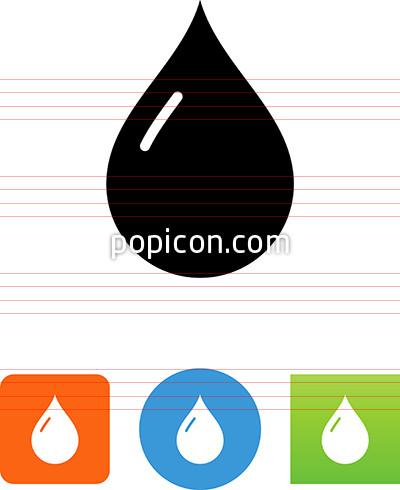 400x490 Oil Drop Icon