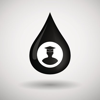 416x416 Oil Drop Icon With A Thief Premium Clipart