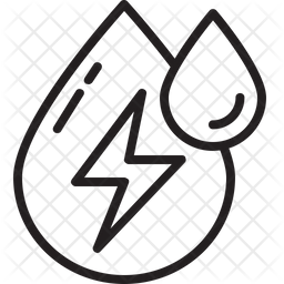 256x256 Oil Drop Icon Of Line Style