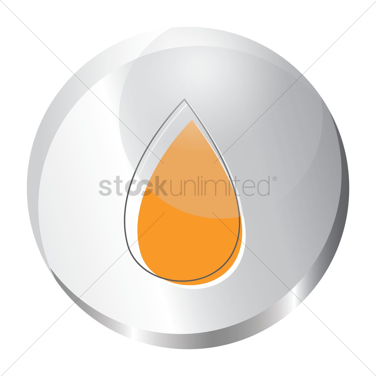 1300x1300 Oil Drop Icon Vector Image