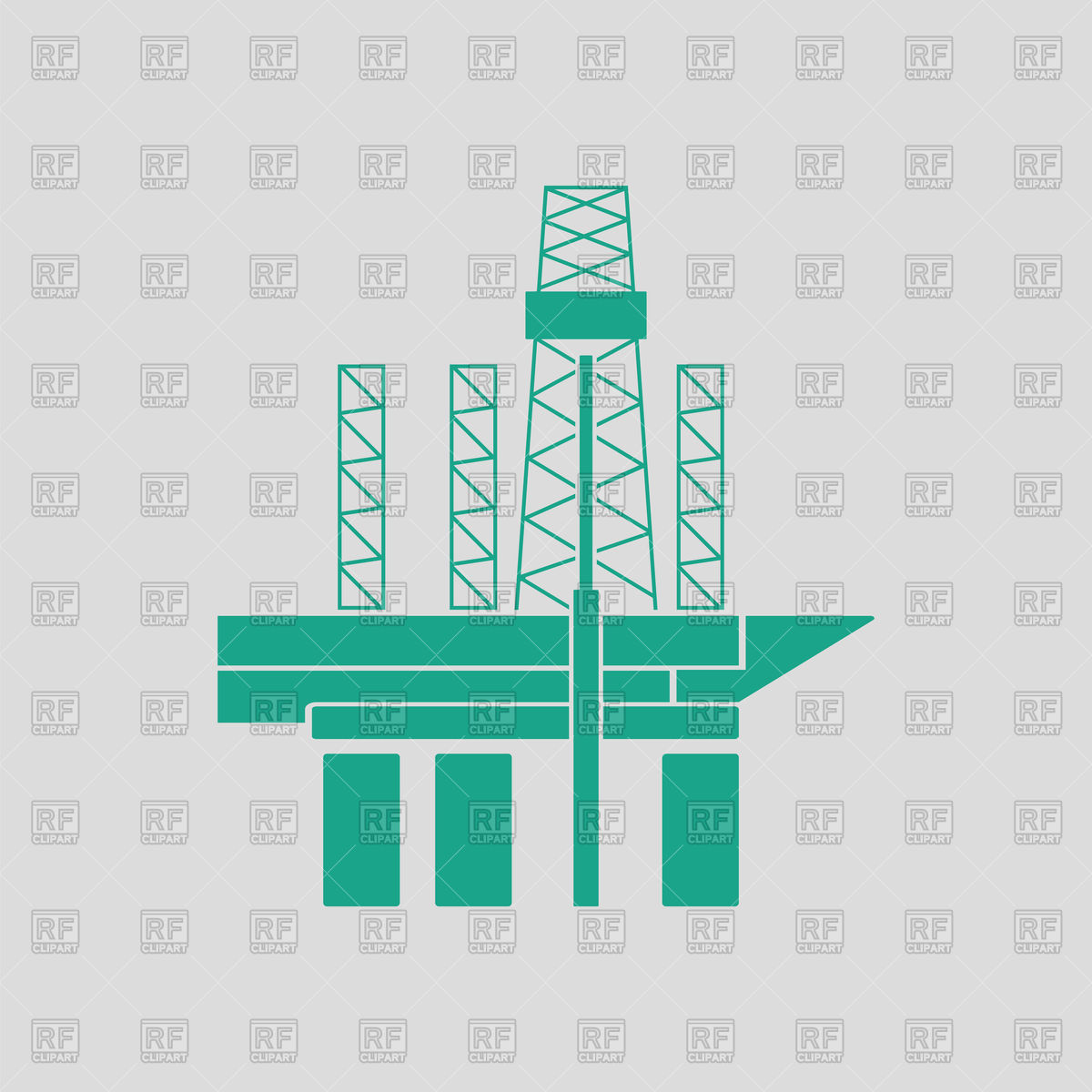 Oil Sea Platform Icon Vector Image Of Signs, Symbols, Maps 1200x1200 Oil Sea Platform Icon Vector Image Of Signs, Symbols, Maps