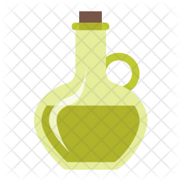 256x256 Olive Oil Icon Of Flat Style