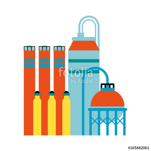 500x500 Oil Refinery Icon Image Stock Image And Royalty Free Vector