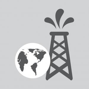300x300 Oil Rig Icon On White Background Gm Catchsplace