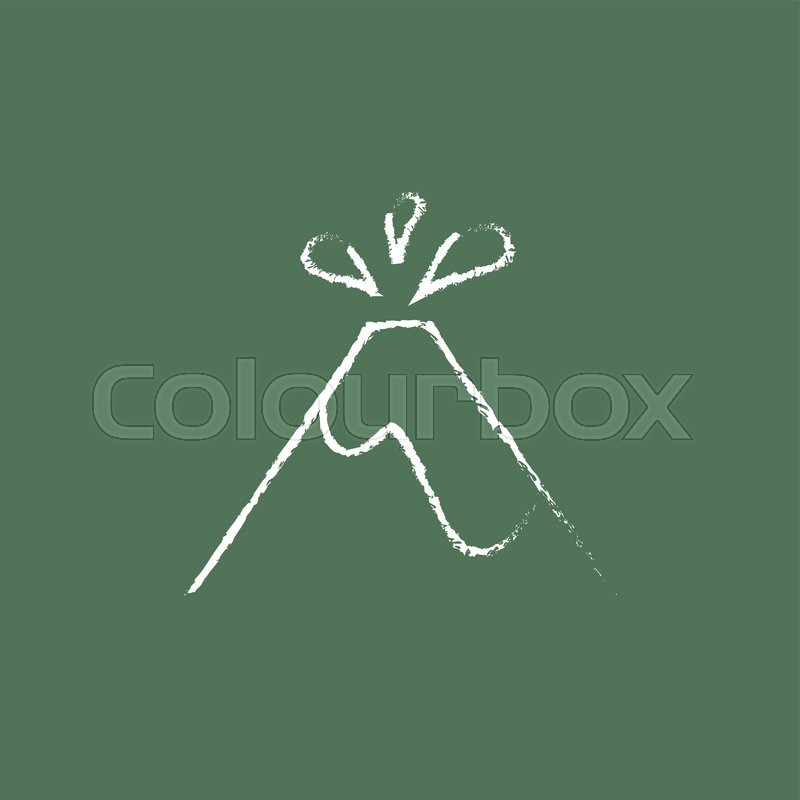 800x800 Oil Spill Hand Drawn In Chalk On A Stock Vector Colourbox