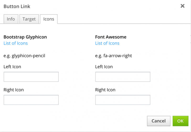 800x553 Bootstrap Button Widget