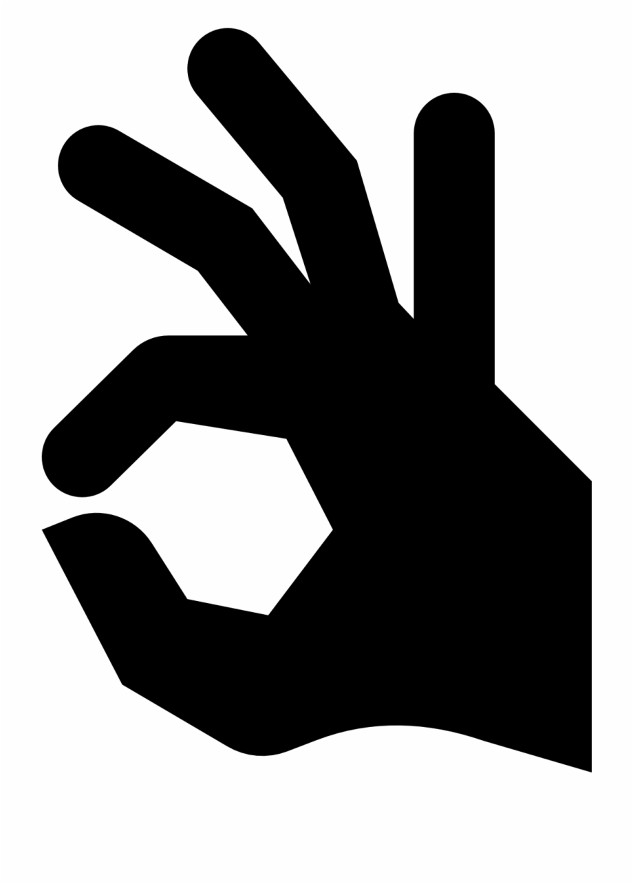 Ok Hand Icon at Vectorified.com | Collection of Ok Hand Icon free for ...