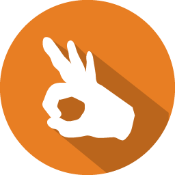 256x256 Ok Hand Icon Png