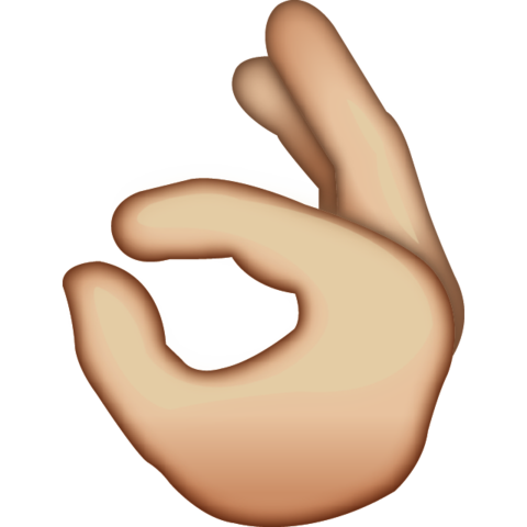 480x480 Download Ok Hand Sign Emoji Icon Emoji Island