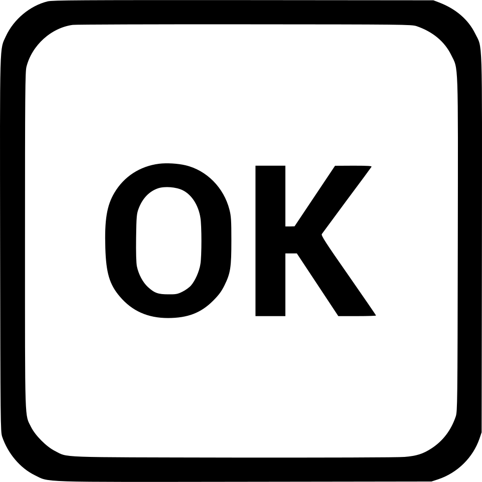 980x980 Key Ok Accept Complete Function Png Icon Free Download