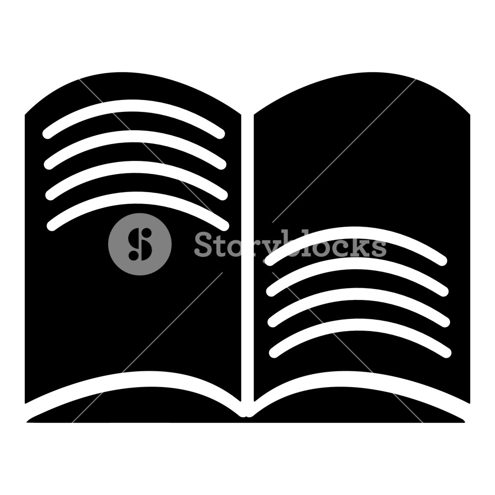 1000x1000 Old Open Magic Book Icon Simple Illustration Of Old Open Magic