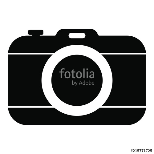 500x500 Photo Camera Icon, Retro Old Camera Stock Image And Royalty Free