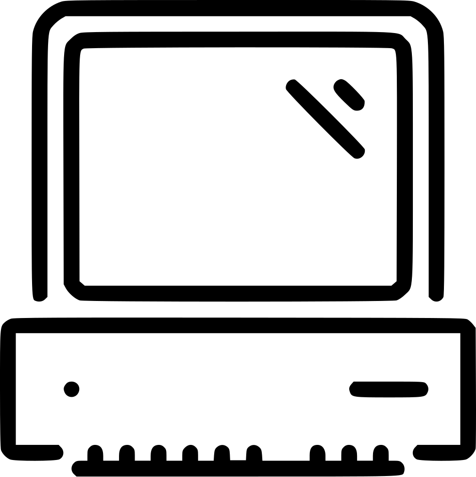980x981 Old Computer Png Icon Free Download