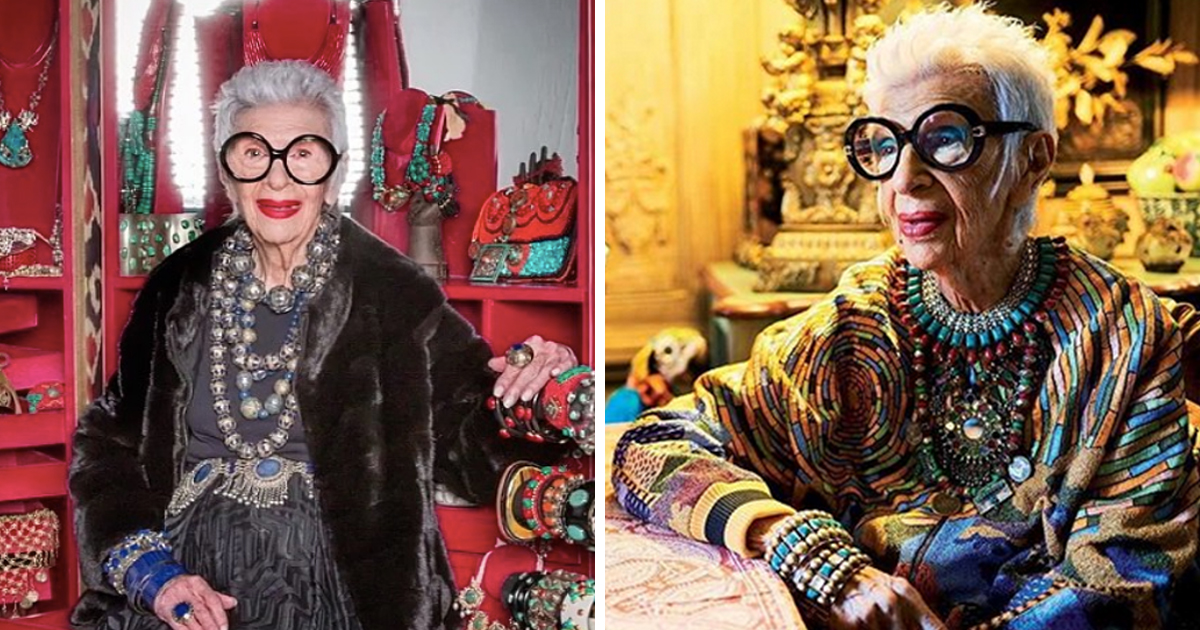 1200x630 Year Old Fashion Icon, Iris Apfel, Just Signed With Img