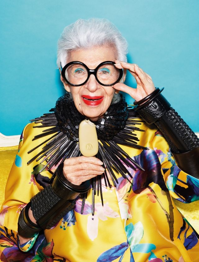 640x842 Iris Apfel Is Magnum's New Muse