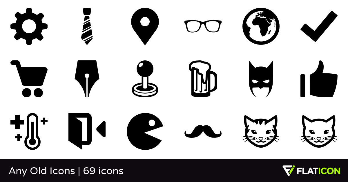 1200x630 Any Old Icons Free Icons