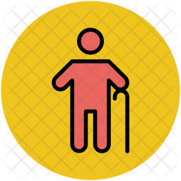 256x256 Old Icon Of Colored Outline Style