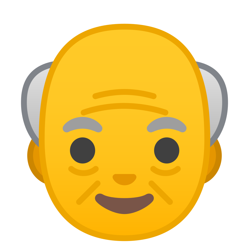 1024x1024 Old Man Icon Noto Emoji People Faces Iconset Google