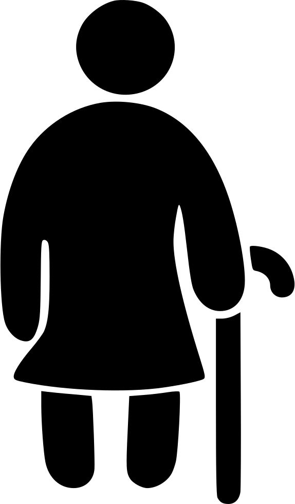 574x980 Old Woman Png Icon Free Download