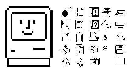 457x231 Macintosh System Old Technology Computer Icon