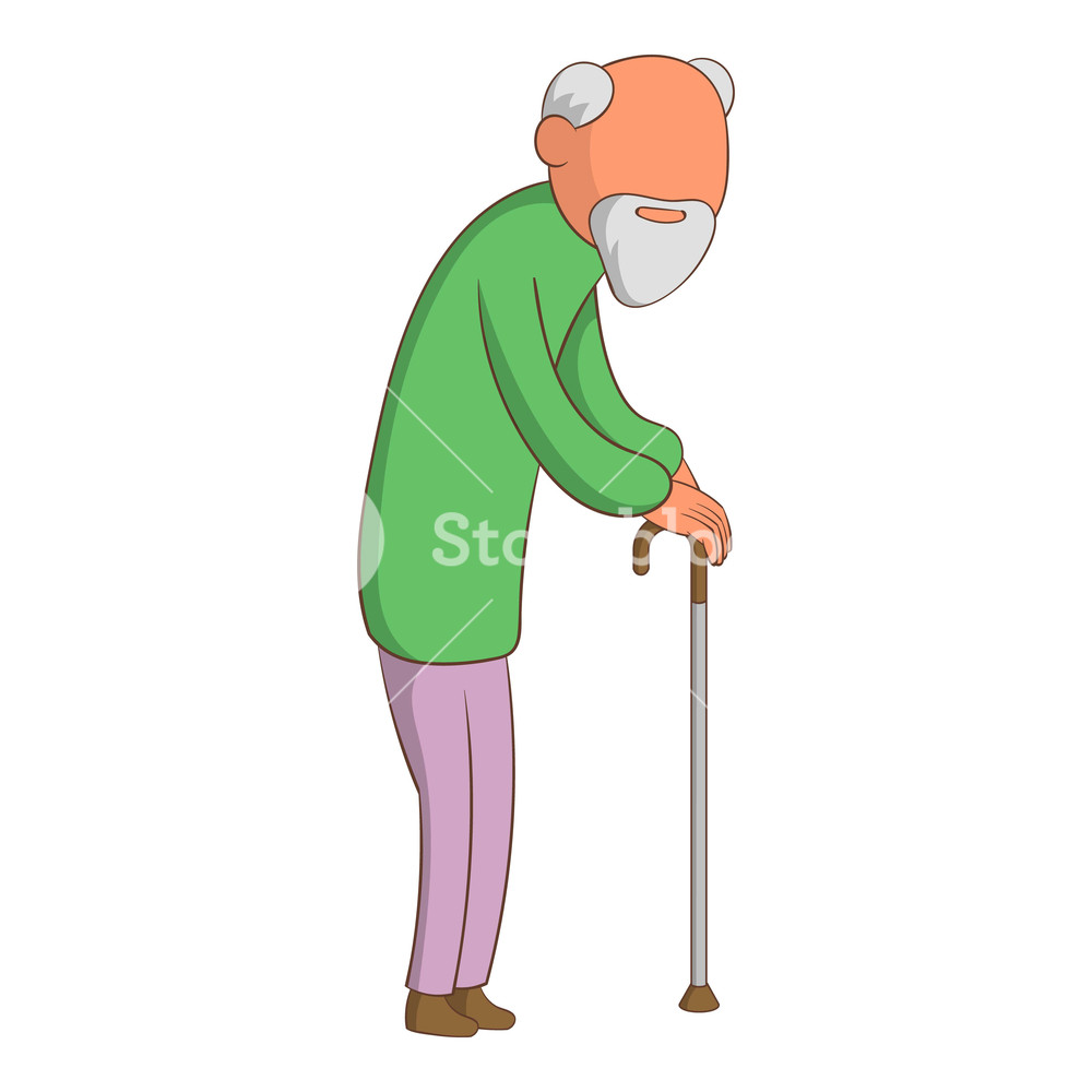 1000x1000 Old Man Icon Cartoon Illustration Of Old Man Vector Icon For Web
