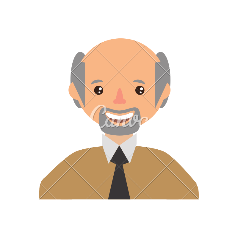 800x800 Old Man Avatar Profile Icon