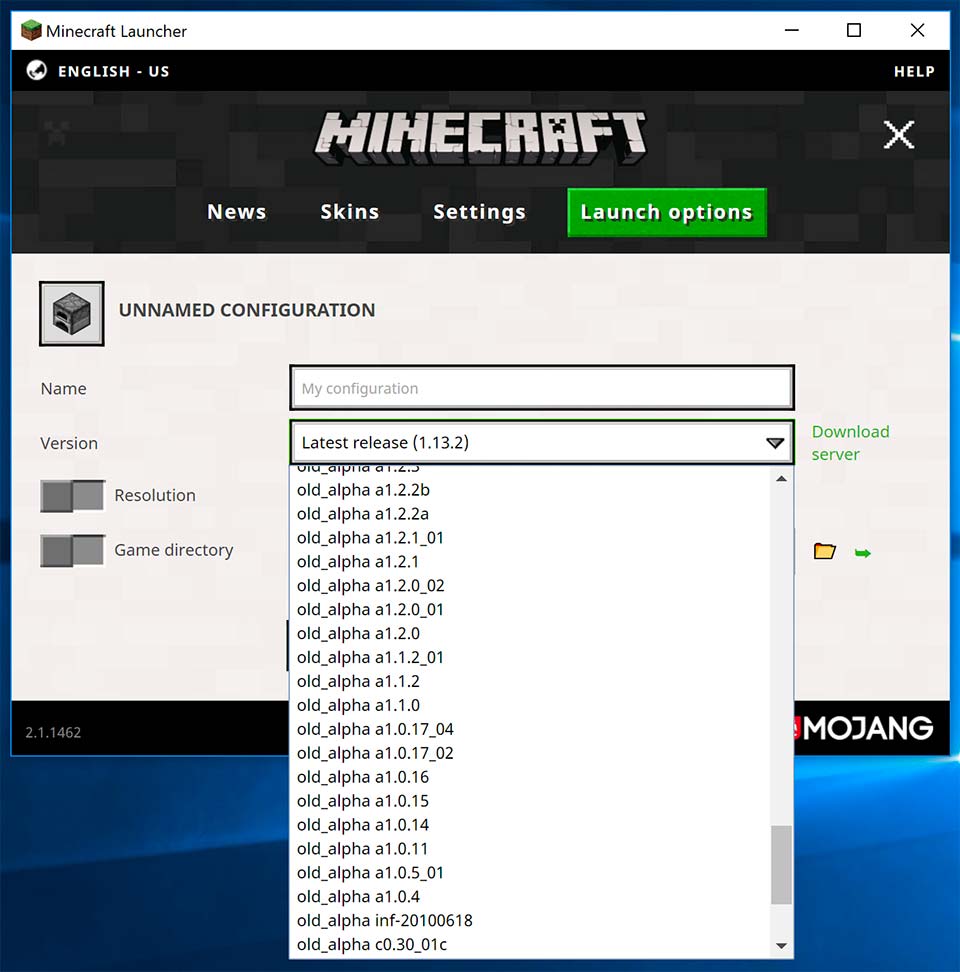 how to download minecraft with old account