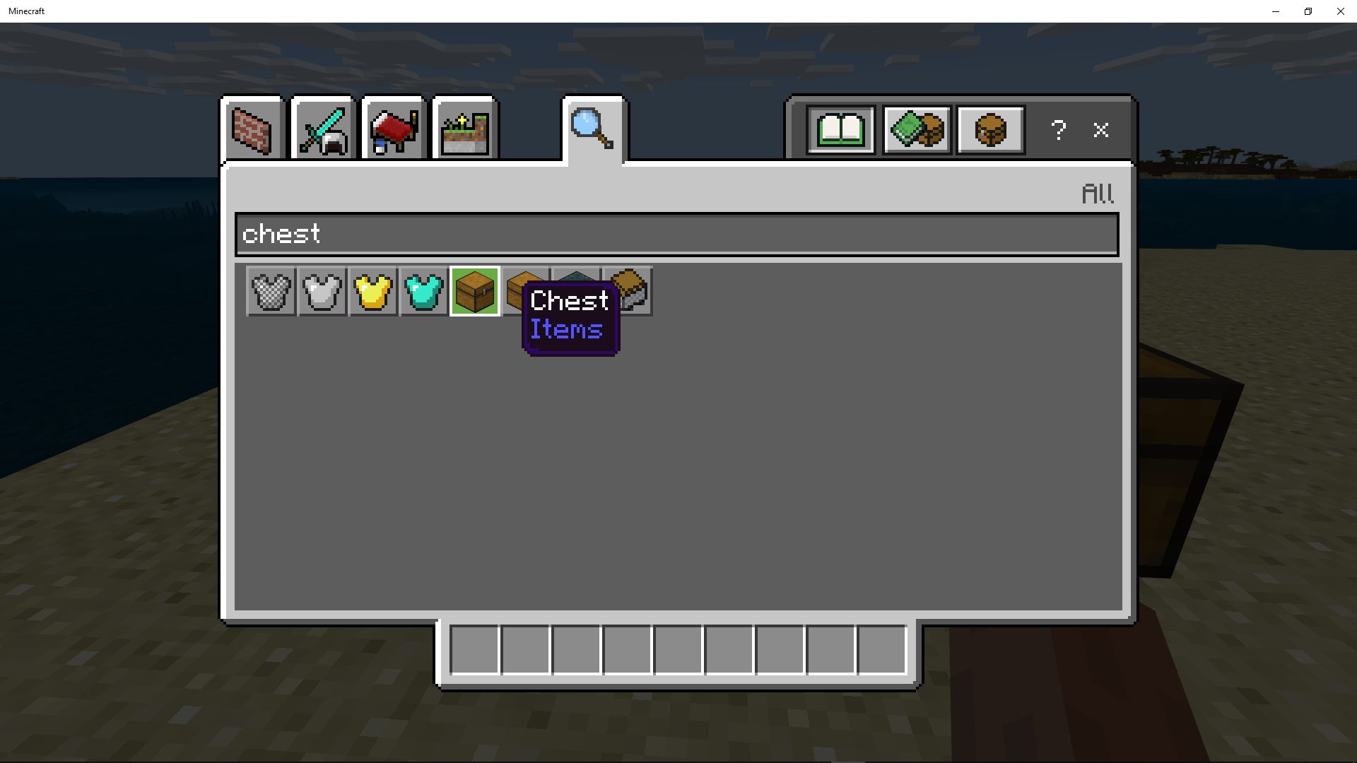1920x1080 Mcpe Chests Have The Old Inventory Icon