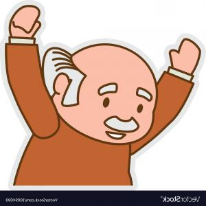 300x300 Grandfather Old Person Man Male Icon Vector Createmepink