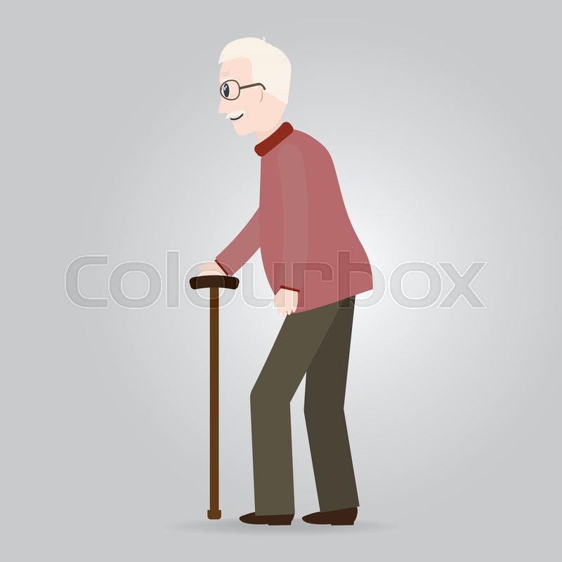 800x800 Elderly Man, Old People Icon Vector Stock Vector Colourbox