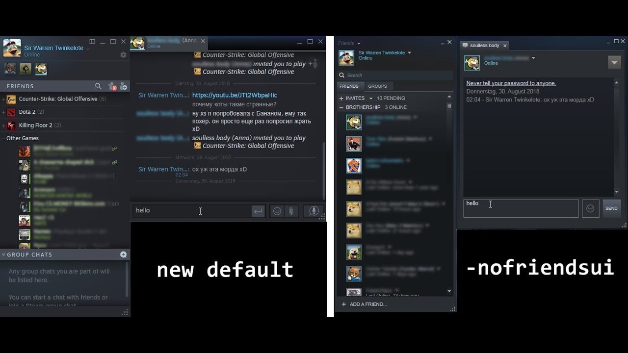 1280x720 Deprecated Steam Bring Back Old Chat, Friends Ui